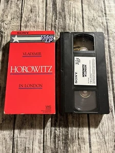 Vladimir Horowitz in London VHS Sony Video LP getestet 1982 - Bild 1 von 9