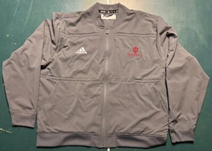 Indiana Hoosiers Men's Basketball Nike full-zip Jacket Gray 2XL - Picture 1 of 1