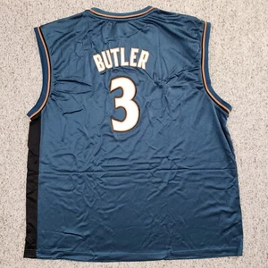 Vtg Washington Wizards Caron Butler 3 Basketball Jersey Mens 4XL Blue Adidas - Picture 1 of 10