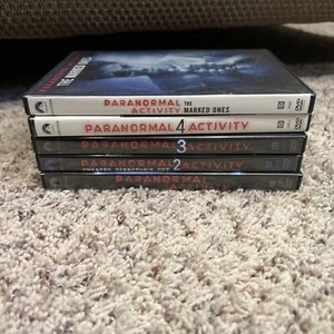 Paranormal Activity lot 1 2 3 4 the marked ones DVD Collection - 5 DVDs - Imagen 1 de 11
