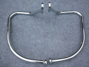 SADDLEBAGS GUARD RAIL BAR 4 HARLEY HERITAGE SOFTAIL SPRINGER 1997-99 FLSTS NEW - Picture 1 of 7
