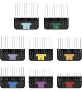 Andis Universal Stainless Steel Dog Combs 8-Peice Set, All Coat Types ๐ฅ - Picture 1 of 7