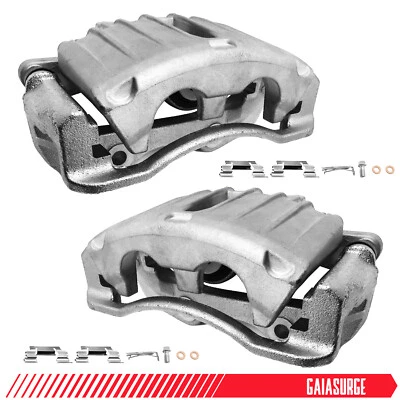 Rear Brake Calipers w/Brackets for Chevrolet Silverado 1500 Tahoe Suburban 1500 Foto 1 de 4