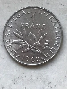 Scegli FRANCIA 1 FRANC V° REPUBLIC dal 1960 al 1999 Francia Franchi - Foto 1 di 3