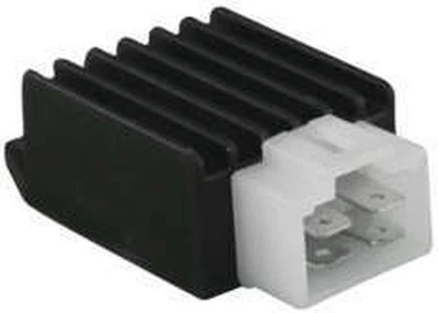 Mogo Parts Voltage Regulator - 4 Pin Motorcycle ATV/UTV Street Bike Dirt 08-0401 - Image 1 of 4