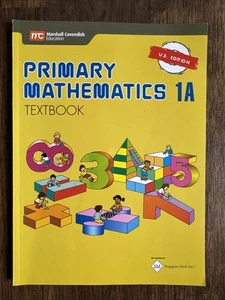 Primary Math US Edition Textbook 1A - LIKE NEW - Bild 1 von 3