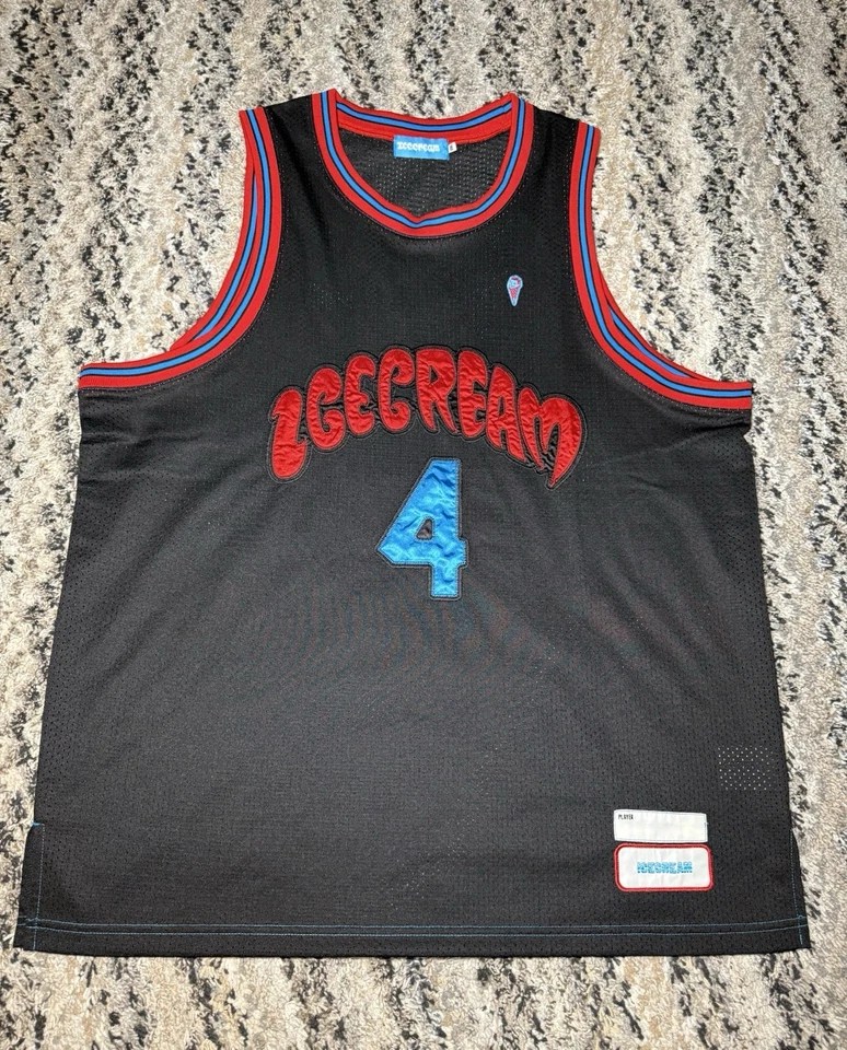 Camiseta deportiva de baloncesto Billionaire Boys Club Ice Cream Pharrell 2XL XXL ropa de calle Foto 1 de 4