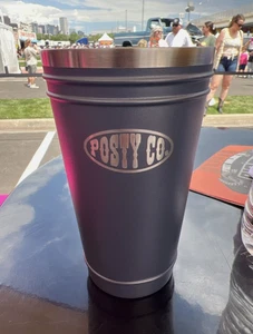 Pinta de cerveza apilable exclusiva para concierto de Stanley Denver Post Malone Posty Co - Imagen 1 de 4