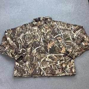 RealTree Jacket Adult Large Brown Workwear Lined Hunting Camo Coat Outdoors Men - Picture 1 of 9