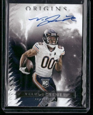 2022 Panini Origins #RAU-VJO Velus Jones Jr. Rookie Autographs - Image 1 of 2
