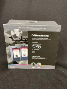 Office Depot Lexmark 32/33 Combo Pack Ink Cartridge - Picture 1 of 4