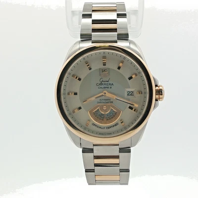 Tag Heuer Grand Carrera Two-Tone Gold Steel 40mm Watch Polished and Inspected! - Image 1 of 4