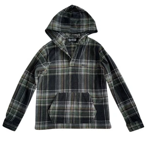 Billabong Jungen Fleece Pullover Flanell kariert Hoodie Sweatshirt Gr. S (8-9) - Bild 1 von 3