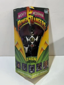 Bandai Power Ranger Modellino Nero 8'' 1993! Sigillato! Mai usato! Zack 2200 - Foto 1 di 3