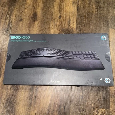 Logitech ERGO K860 Wireless Keyboard Graphite 920-009166 - Image 1 of 4