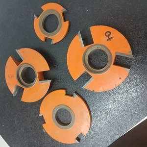 Freeborn Door Stile & Rail Cutter Set 1-1/4"Bore 4" Dia. (DH-PC)SOB - Picture 1 of 5