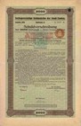 Goldanleihe der Stadt Emden 1926 Feingold Holland Zollsiegel 2000 Reichsmark