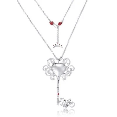 Disney Couture Blancanieves - Princesa Blancanieves Llavero Collar Oro Blanco Foto 1 de 2