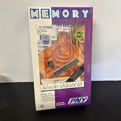 PNY Memory Master Upgrade Kit #36171 4MB Upgrade 1 MBx36-70 NS 72 pin SIMM NEW - Image 1 of 2