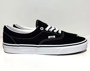 Vans Era Herren Größe 9,5 Schwarz Freizeit Skateboarding Freizeit Turnschuhe - Bild 1 von 6