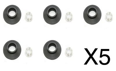 5x Rubber Diaphragm Washer Seal & Clip SV01967 Armitage Shanks Ideal Standard
