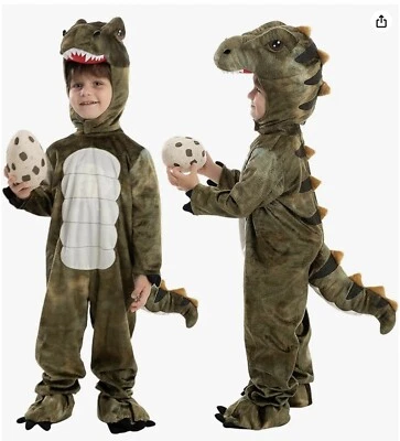 Spooktacular Creations Toddlers Realistic T-Rex Dinosaur Fancy Dress 12-18 Month - Image 1 of 4