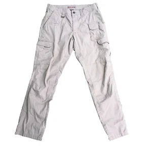 5.11 Tactical ABR Pro Pants Men 32 x 30 Beige 9 Pockets 511 Cargo *Stained* - Picture 1 of 9