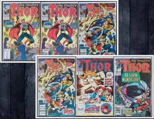 Menge 6 Mighty Thor 384 384 386 386 392 406 Hochwertig Kostenloser Versand Karton #20 - Bild 1 von 3