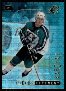 1999-00 SPx SPxcitement Paul Kariya Anaheim Mighty Ducks #X16