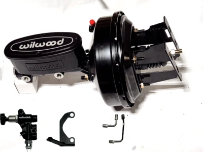 Chevy Bel Air Biscayne 1958-1964 9" conversión de refuerzo de freno 1" Willwood + válvula Foto 1 de 4