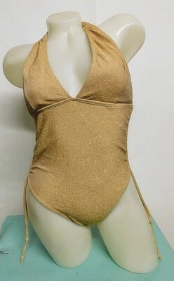 Primark Neckholder Badeanzug Gr.40 komplett gefüttert hoher Rücken - Bild 1 von 2