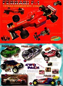 OFNA Ferrari F1 RC Print Ad Ephemera Wall Decor - Picture 1 of 1