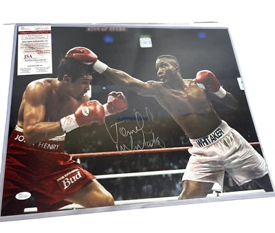 Pernell Whitaker VS De la Hoya 20"x16" Signed Photo w/ JSA COA Autographed - Image 1 of 4
