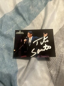 TITO SANTANA 2011 TOPPS WWE CHAMPIONS WRESTLING SIGNED AUTOGRAPHED CARD - Picture 1 of 2
