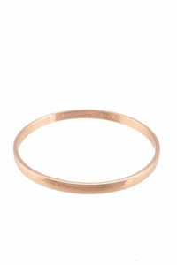 KATE SPADE - Polished Rose Gold Tone Slim Bangle Fashion Bracelet Thin Cuff  - Picture 1 of 3