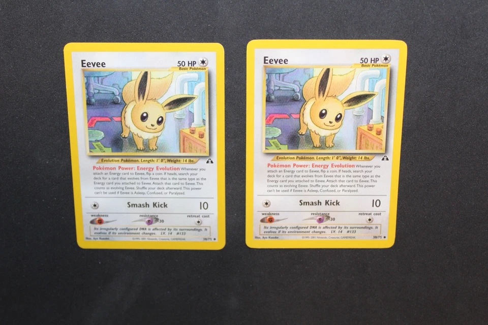 Vintage Pokémon Neo Discovery 2 Card Bundle Eevee NM - Image 1 of 2