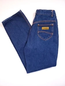 Pantalones de mezclilla Gitano vintage años 80 para mujer cintura alta azul garra cremallera XS - Imagen 1 de 18