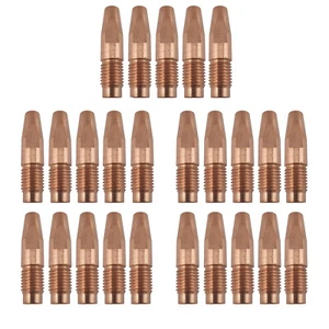 25 Pack of 1.4mm Fronius Style MIG Contact Tips - M10 x 10 x 1.4mm AL4000-AW5000 - Bild 1 von 7