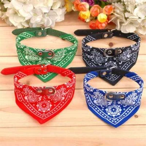 Pañuelo Ropa Perro Bandana Cuello Gatito Cachorro Bufanda Mascota Gato - Imagen 1 de 16