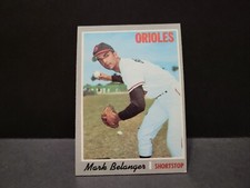 1970 TOPPS #615 MARK BELANGER ORIOLES EX