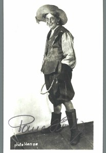 Paul Hörbiger Original Signature On Card Before 1945 No. 8112 C