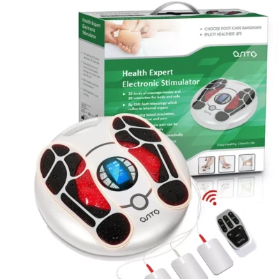 OSITO TENS EMS Fußmassagegerät Durchblutungsstimulator Nervenschmerzlinderung