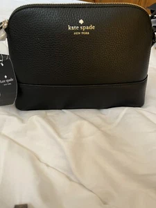 kate spade new york Pebbled Leather Micro Crossbody Bag - Black (WKRU7110) - Picture 1 of 5