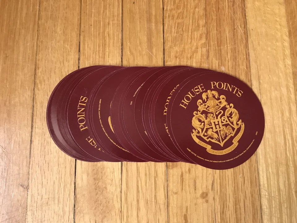 Harry Potter Scene It Deluxe Replacement Parts Pieces 30 House Points Cards  - Image 1 of 1
