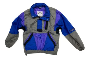 Vintage 90s OP Ocean Pacific Tech Jacket Men's Size M/L Pullover Coat - Picture 1 of 12