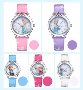 Girls Kids Frozen Elsa Watch Princess Cute Children's Cartoon Gifts for Kids UK - Picture 1 of 12