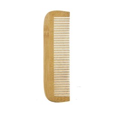 ???? Avril Natural Bamboo Comb Tight Teeth