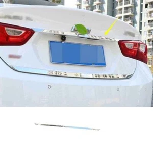 Cover Trim Rear Tailgate Trunk Lid For Chevrolet Malibu 2016-2021 Chrome Steel - Bild 1 von 6