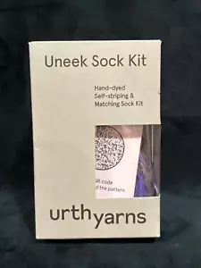 New Uneek Sock Kit Urth Yarn Knit Self-Striping Hand-Dyed Merino Nylon FREE SHIP - Picture 1 of 7