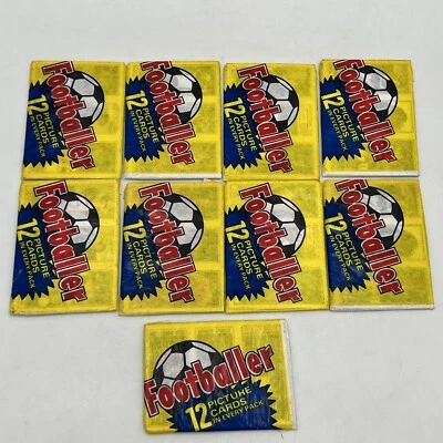 TOPPS FOOTBALLER UK & Ireland Soccer 8 sealed card packs + more Premiere League - Image 1 of 4